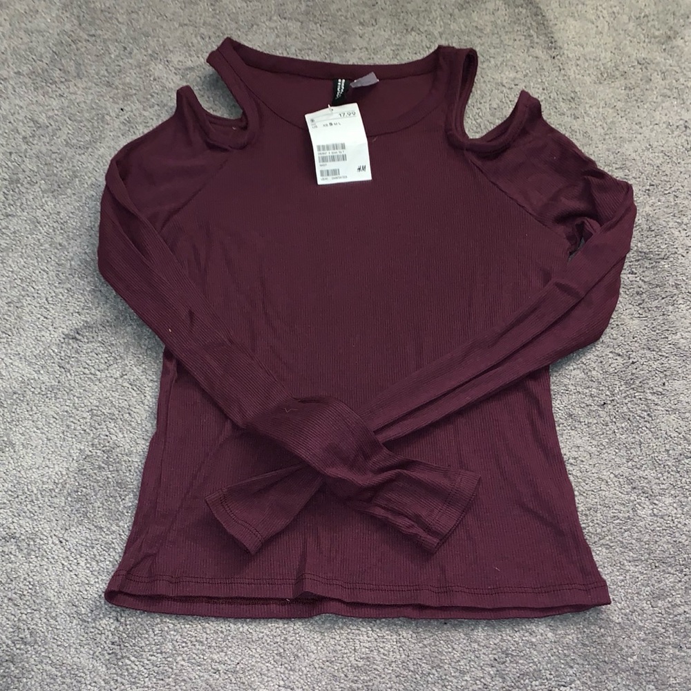 Maroon long sleeve